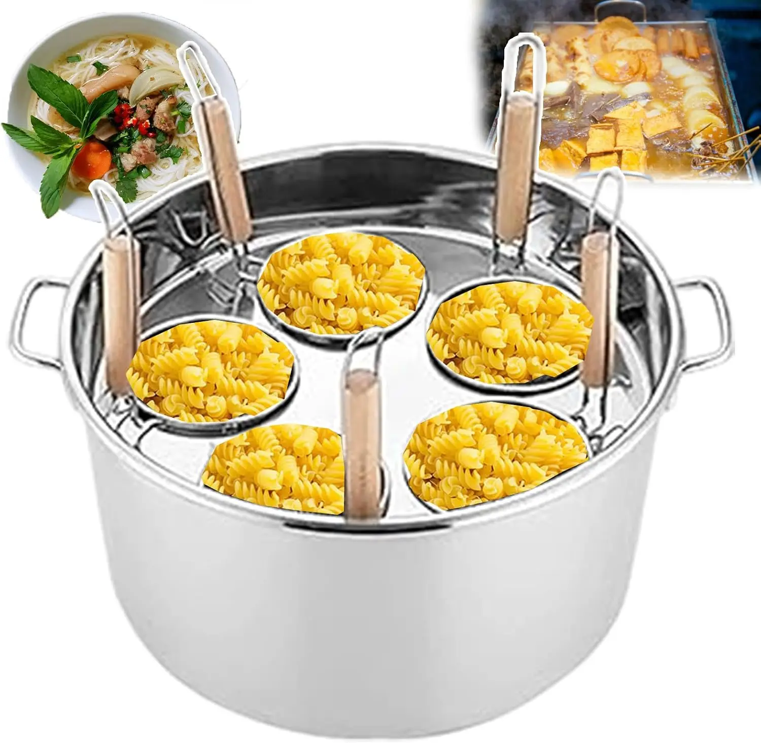 Home Cooking Machine - آلة طهي المعكرونة السباغيتي، وعاء تخزين