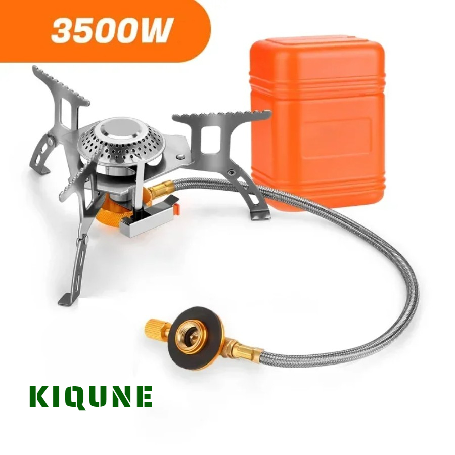 Home Cooking Gas Stove - موقد غاز التخييم المحمولة للطي في