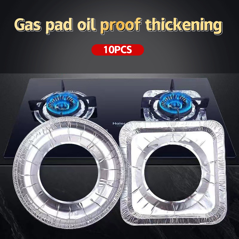 Home Cooking Gas Stove - أغطية رقائق الألومنيوم السميكة لموقد الغاز