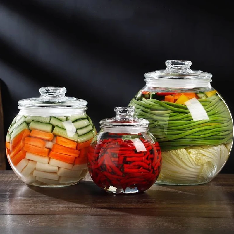 Fermentation Crock - وعاء تقليدي للتخمير مع غطاء محكم