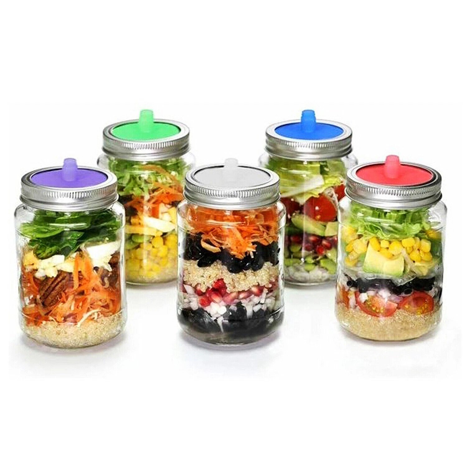 5 قطع من أغطية التخمير السيليك - مراجعة Fermentation Crock وسعره