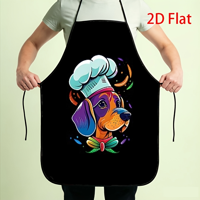 مريلة طهي مضحكة للكلاب، مريلة  - مراجعة Home Cooking For Dogs وسعره