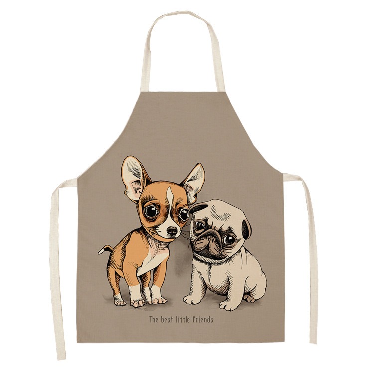 مريلة مطبخ بطبعة كلب البج اللط - مراجعة Home Cooking For Dogs وسعره