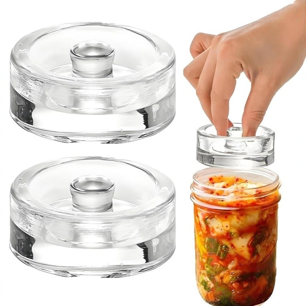 1/2/4 قطع أوزان زجاجية شفافة ل - مراجعة Fermentation Crock وسعره