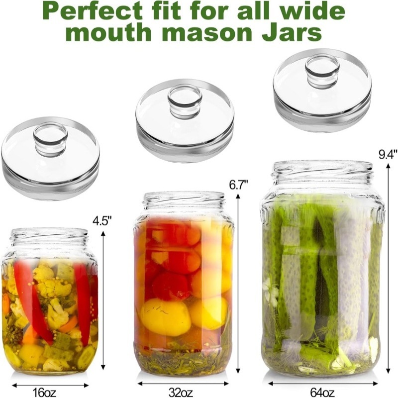 أوعية زجاجية واسعة الفوهة للتع - مراجعة Fermentation Crock وسعره