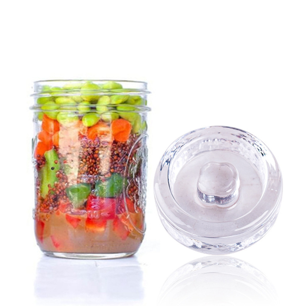 وزن تخمير زجاجي متين لبرطمان م - مراجعة Fermentation Crock وسعره