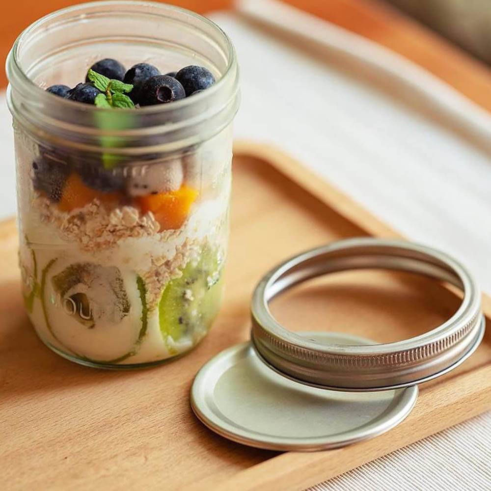 برطمانات ماسون واسعة الفوهة سع - مراجعة Fermentation Crock وسعره