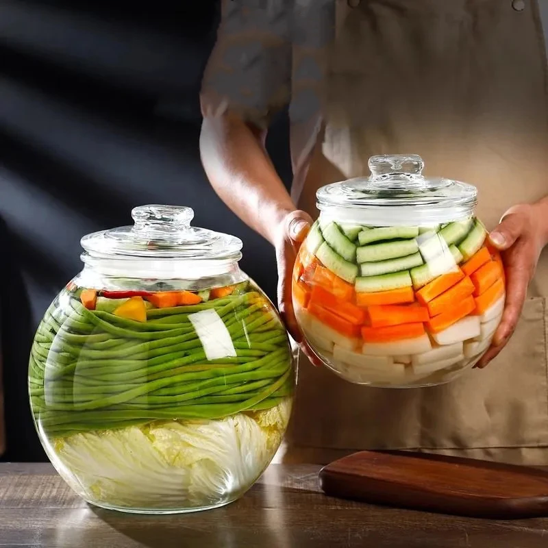 وعاء تقليدي للتخمير مع غطاء مح - مراجعة Fermentation Crock وسعره