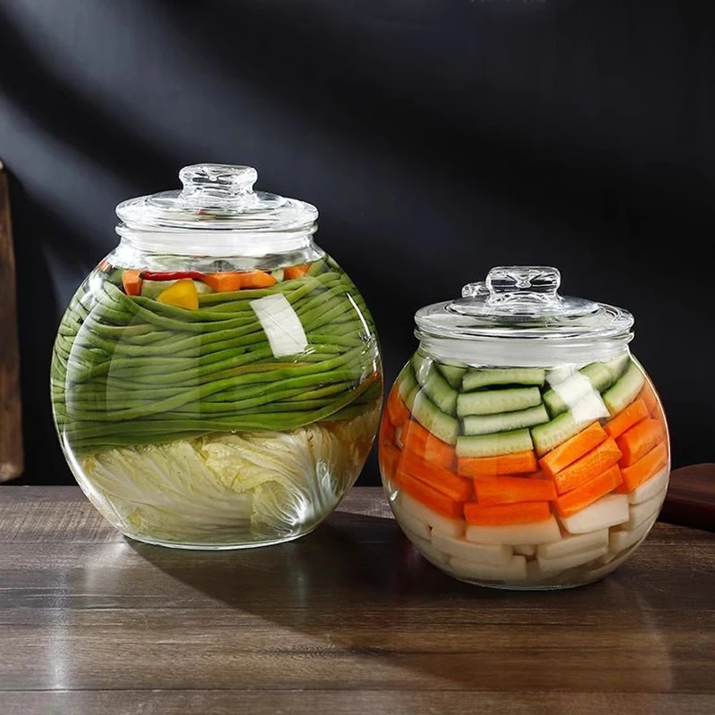 وعاء تقليدي للتخمير مع غطاء مح - مراجعة Fermentation Crock وسعره